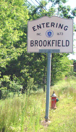 Entering Brookfield Sign