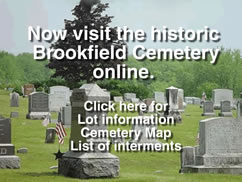 Visit the historic Brookfield Cemetery online